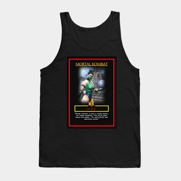 Jade Mortal Kombat (MKX), Poster,pillow and more. Tank Top by Semenov